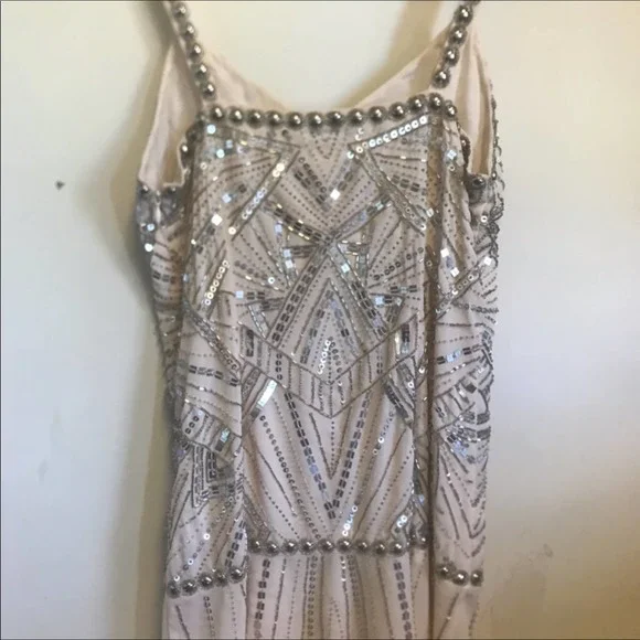 Parker Embellished Sequin Beaded Mini Dress XS - Picture 7 of 16